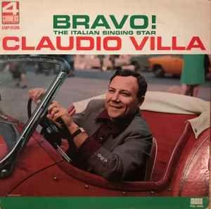 Capa do Álbum "Bravo! The Italian Singing Star", de Claudio Villa