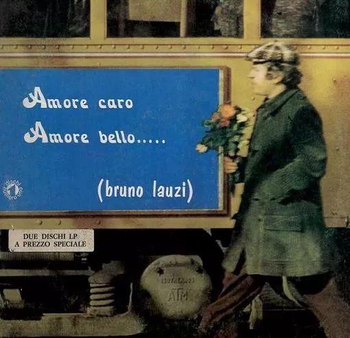 Capa do Álbum "Amore Caro Amore Bello...", de Bruno Lauzi