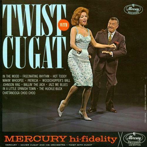 Capa do Álbum "Twist With Cugat", de Xavier Cugat