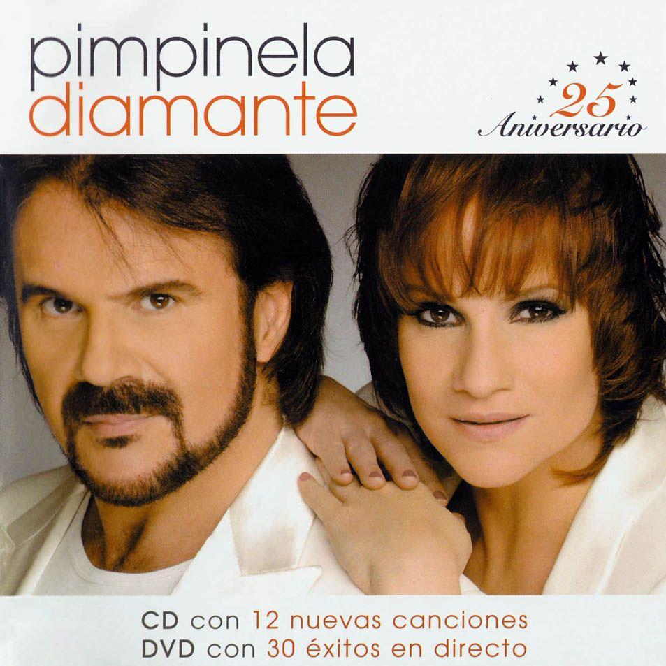 Capa do Álbum "Diamante 25 Anos", de Pimpinela