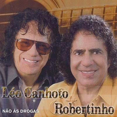 Capa do Álbum "Não Às Drogas", de Léo Canhoto e Robertinho