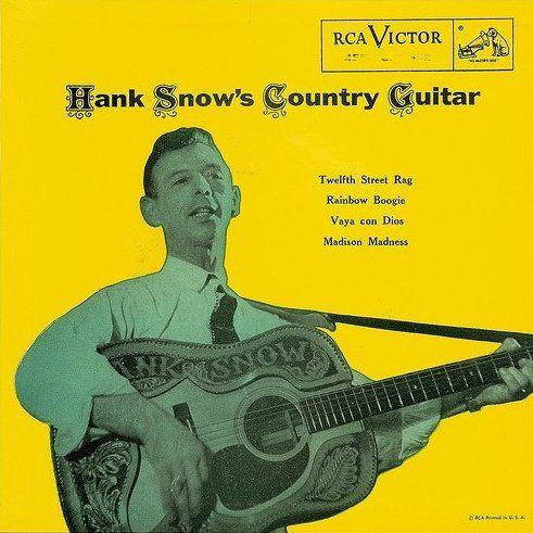 Portada de Álbum "Hank Snow's Country Guitar", de Hank Snow