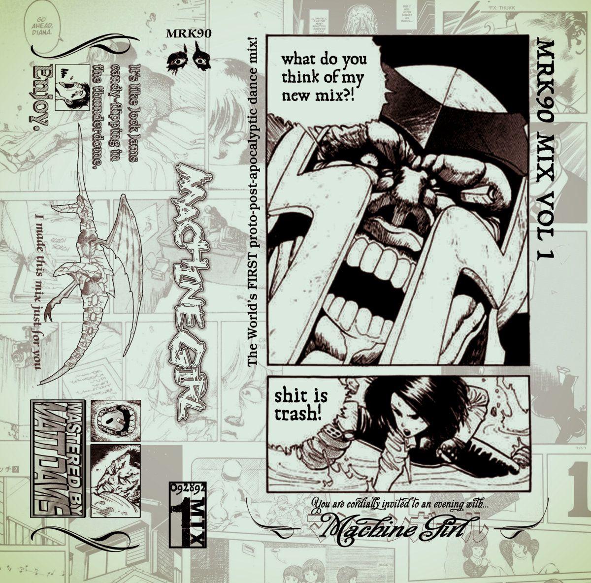 Portada de Sencillo/EP "Mrk90 MIX, Vol. 1", de Machine Girl