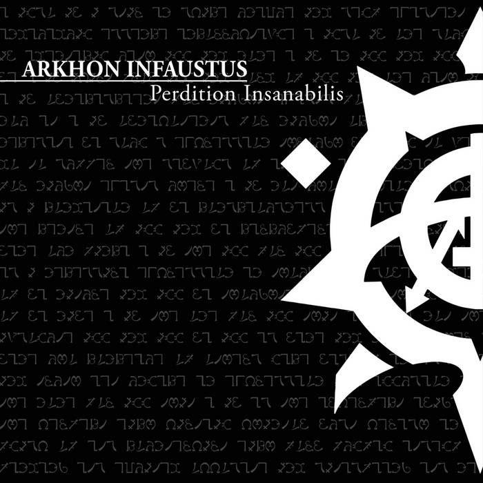 Capa do Álbum "Perdition Insanabilis", de Arkhon Infaustus