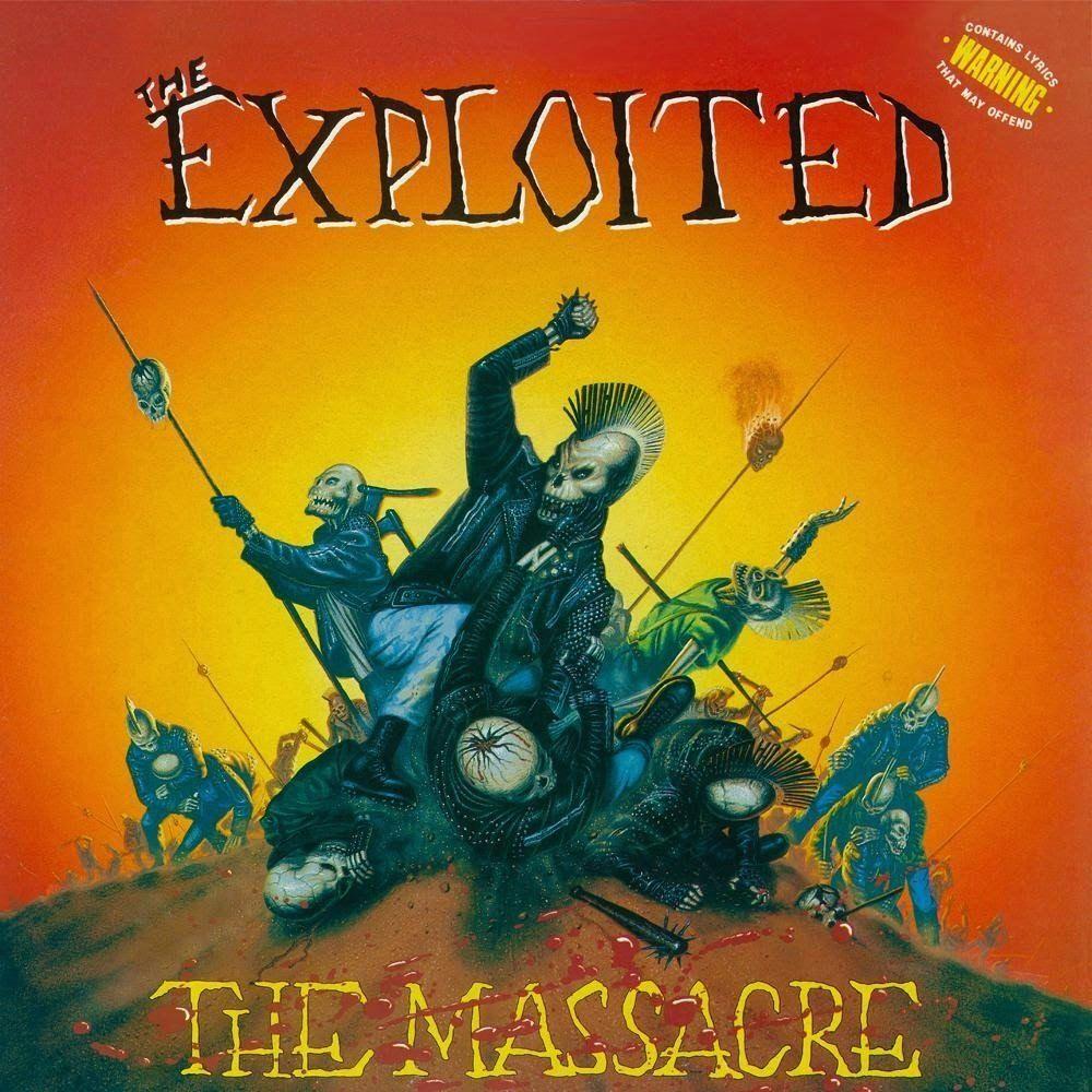 Portada de Álbum "The Massacre", de The Exploited