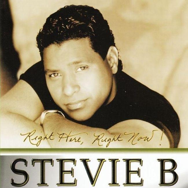 Album cover of "Right Here, Right Now!" by Stevie B