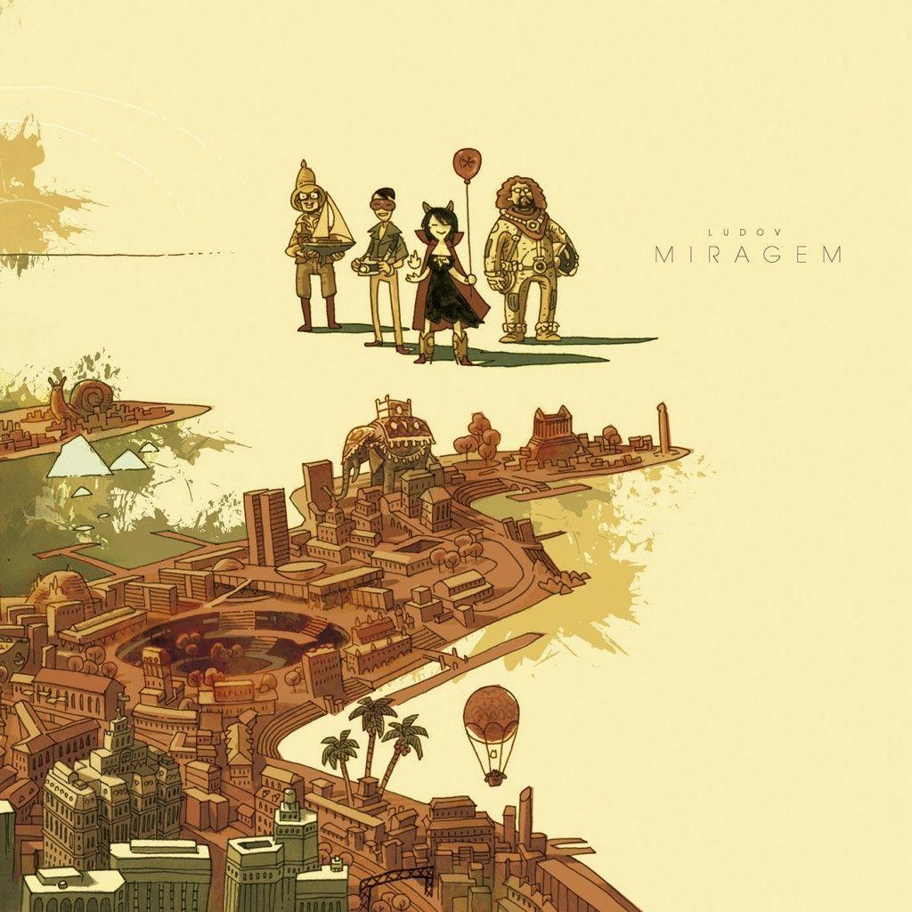 Capa do Álbum "Miragem", de Ludov