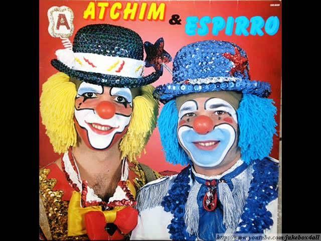 Capa do Álbum "Circo da Alegria", de Atchim e Espirro