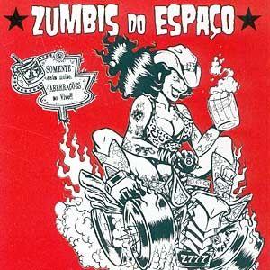 Portada de Álbum "Aberrações ao Vivo", de Zumbis do Espaço