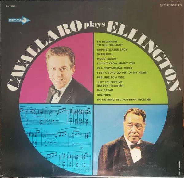 Portada de Álbum "Cavallaro Plays Ellington", de Carmen Cavallaro