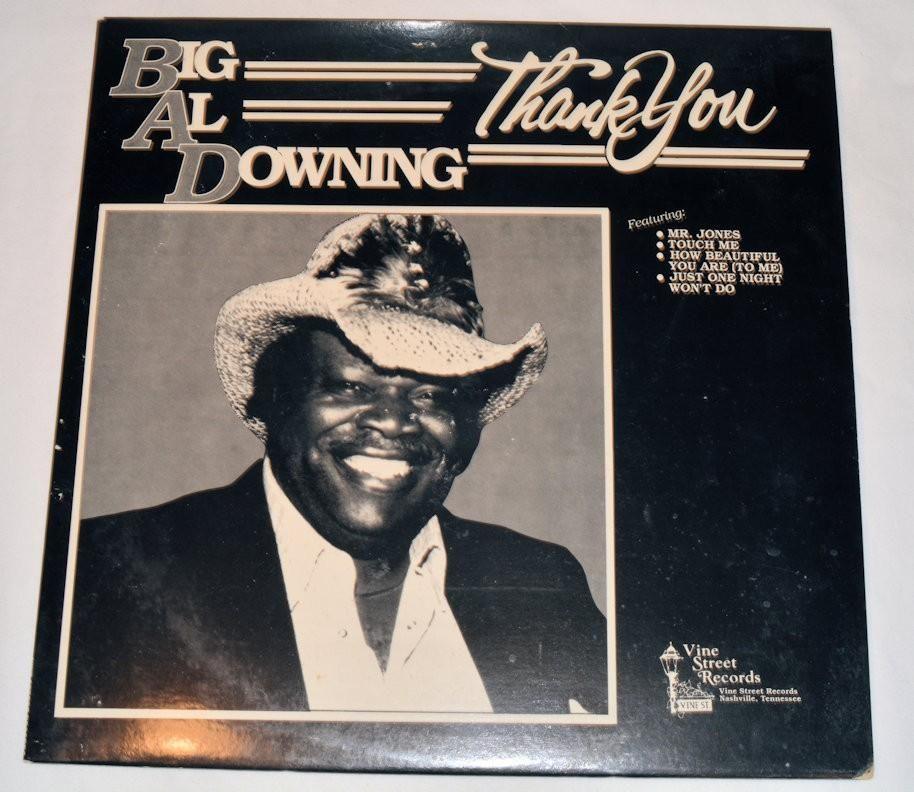 Portada de Álbum "Thank You", de Al Downing