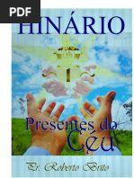 Capa do Álbum "Presente do Céu", de Pastor Roberto Brito