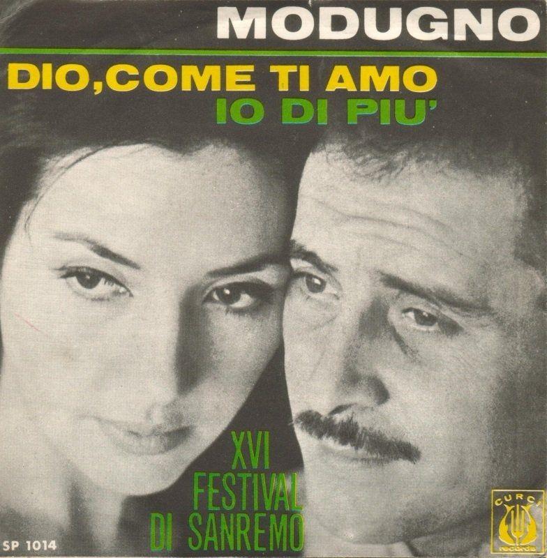 Album cover of "Dio, Come Ti Amo" by Domenico Modugno