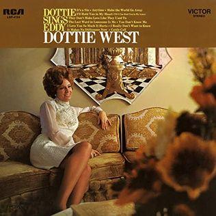 Portada de Álbum "Dottie Sings Eddy", de Dottie West