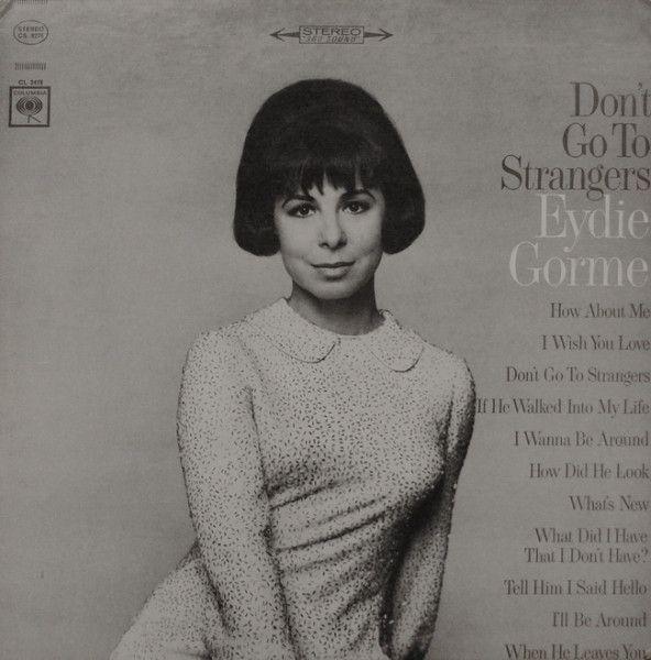 Capa do Álbum "Don't Go To Strangers", de Eydie Gorme