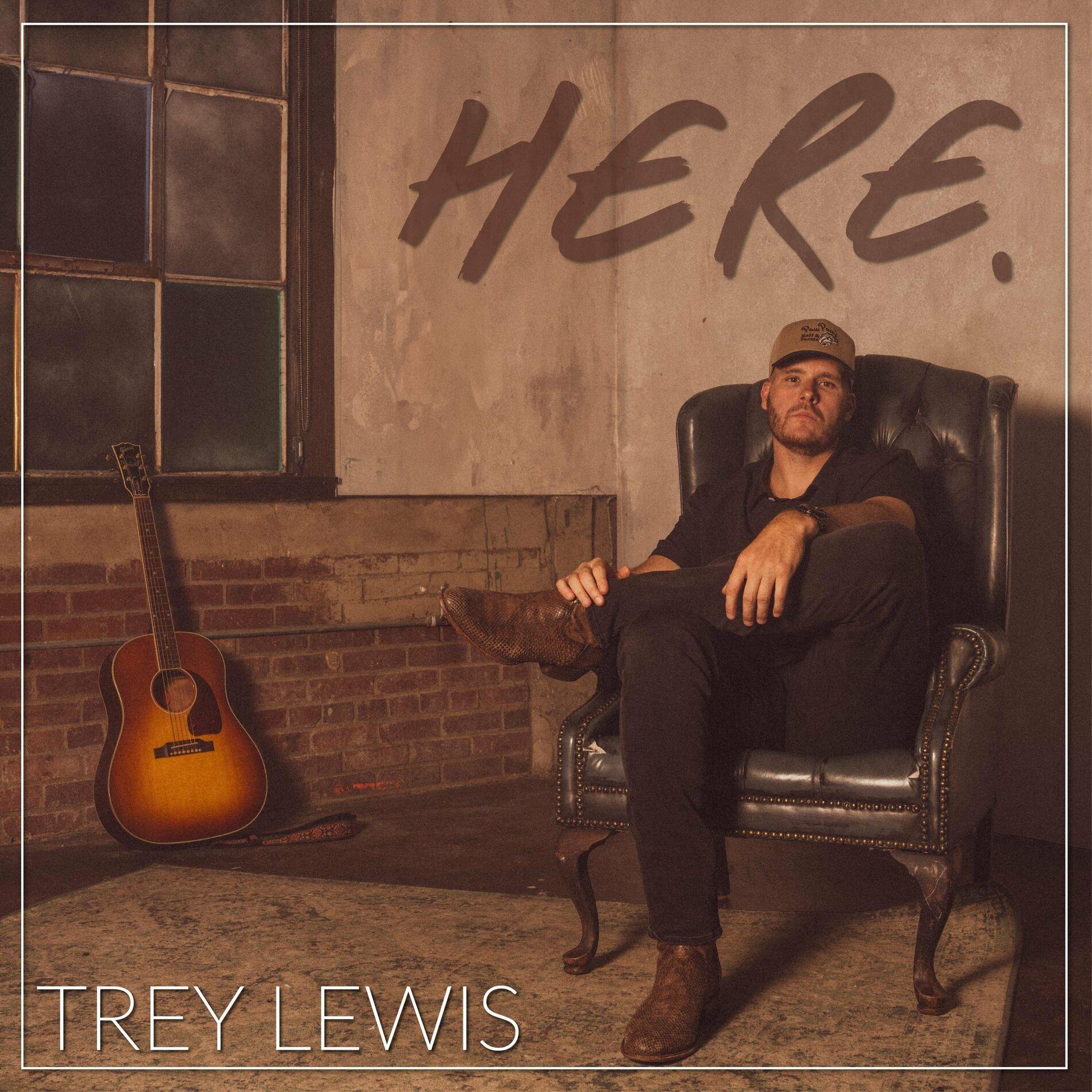 Portada de Sencillo/EP "Here.", de Trey Lewis