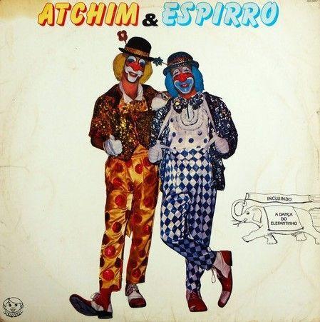 Capa do Álbum "A Dança do Elefantinho", de Atchim e Espirro