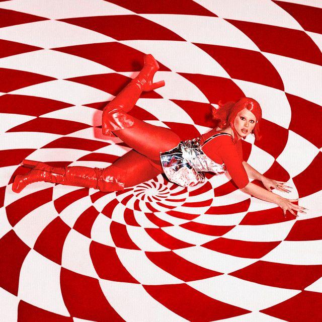 Portada de Sencillo/EP "VIVIR ASÍ ES MORIR DE AMOR", de NATHY PELUSO