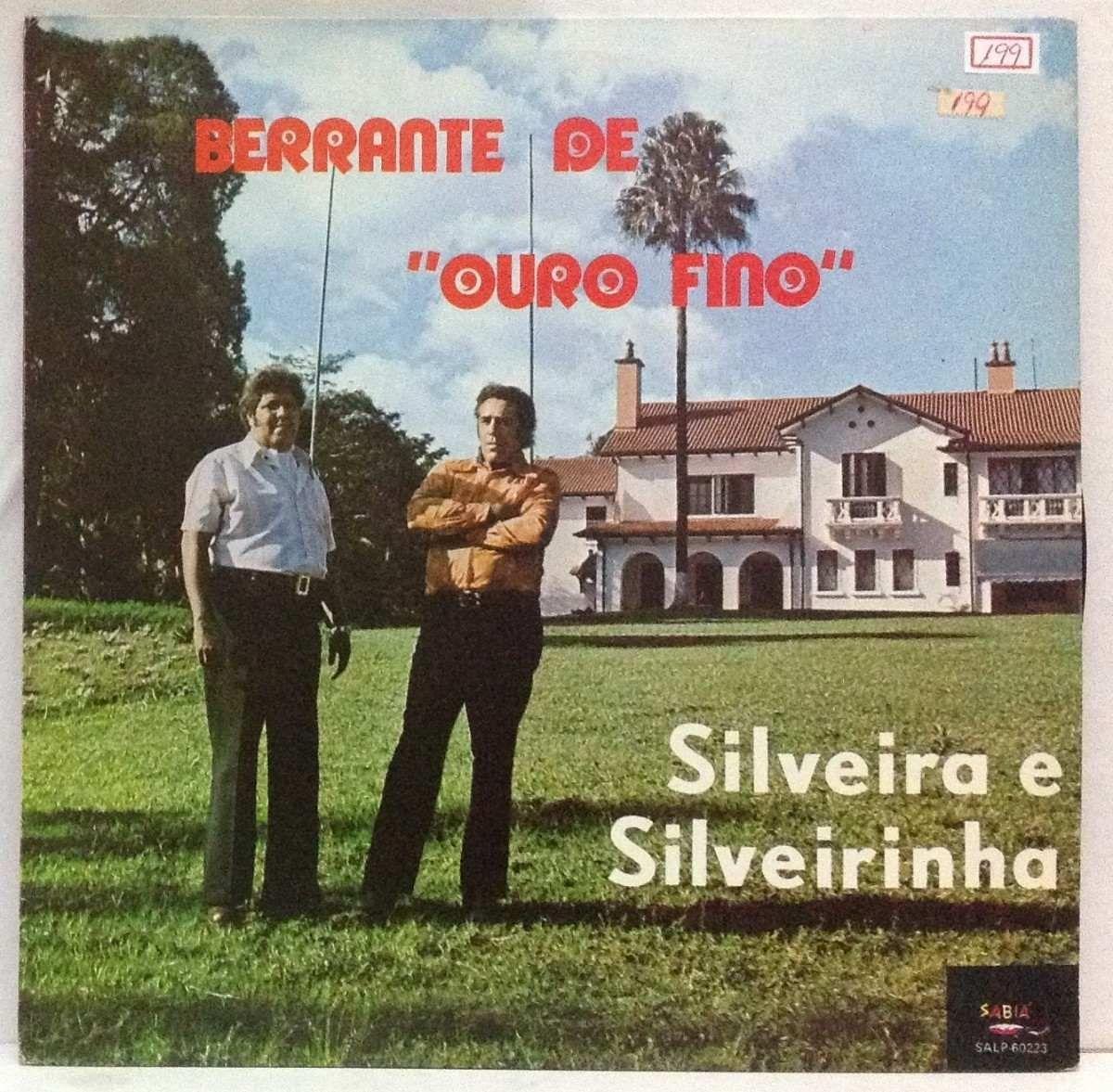 Portada de Álbum "Berrante de Ouro Fino", de Silveira e Silveirinha