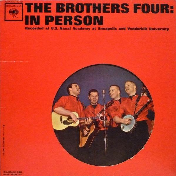 Album cover of "In Person" by The Brothers Four