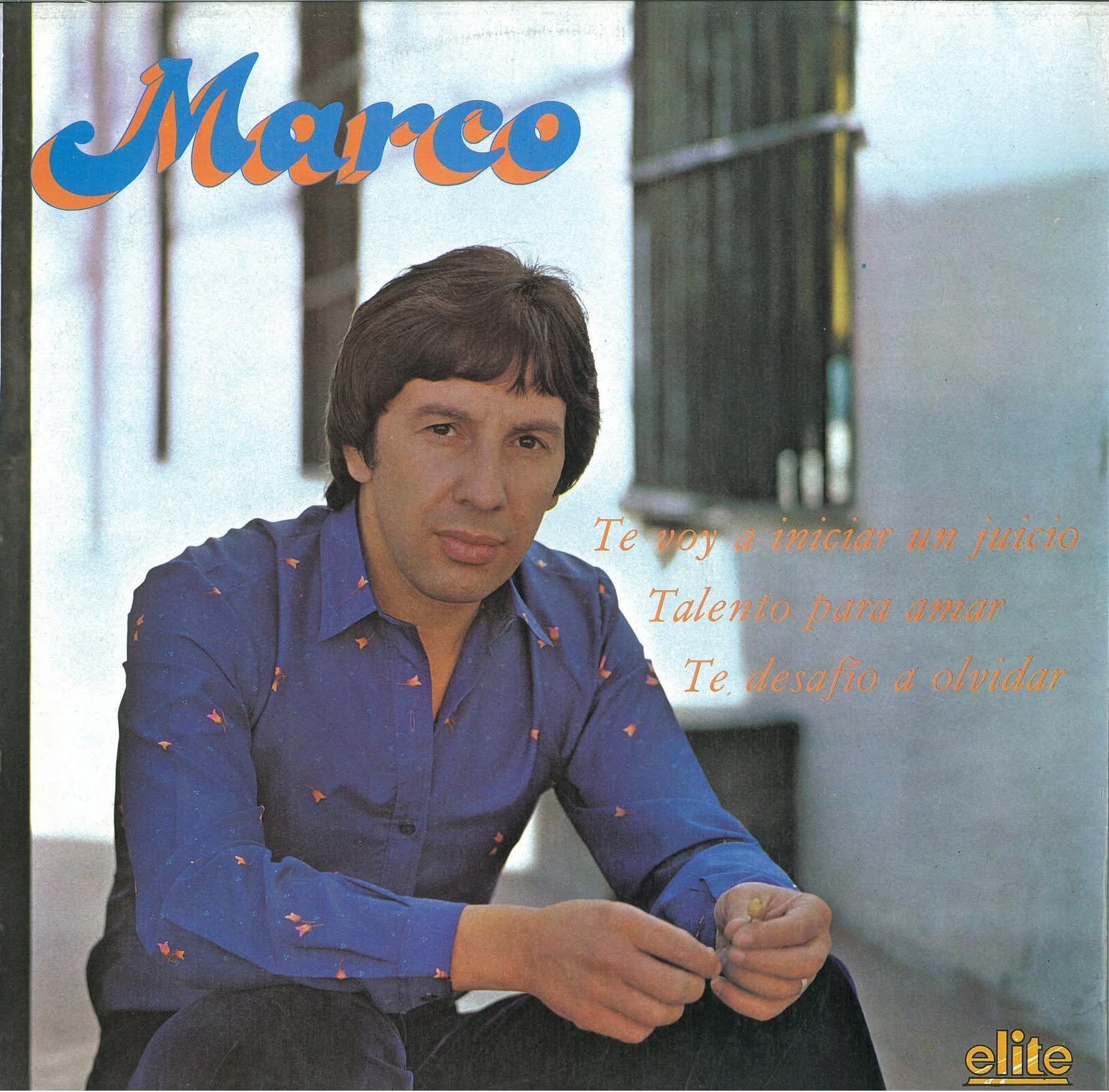 Portada de Álbum "Te Voy a Iniciar Un Juicio", de Marco Montoya