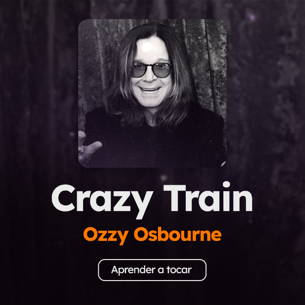 Aprenda as cifras de Crazy Train, de Ozzy Osbourne