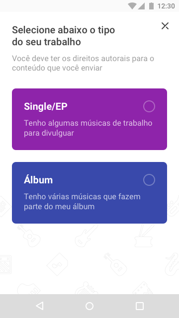 Função "Enviar Música" é uma das mais facilitadoras do app