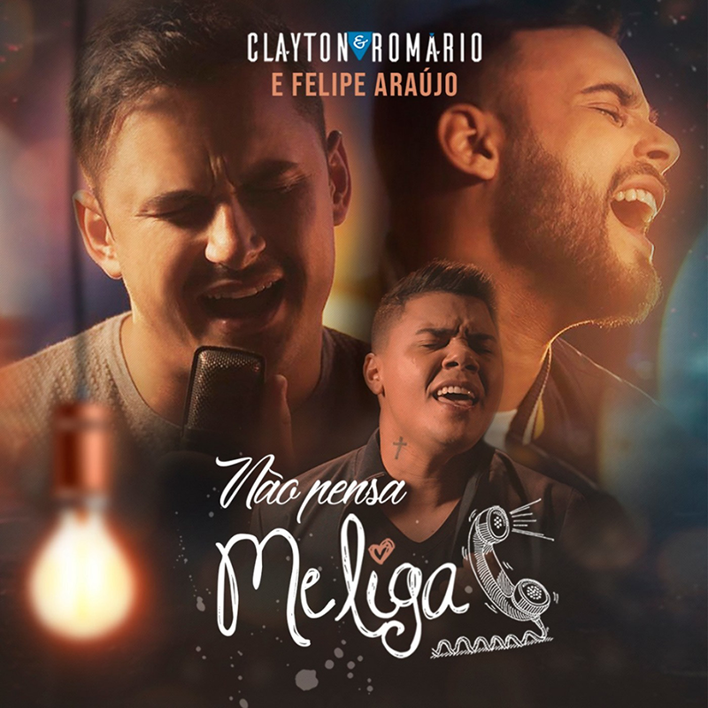 Clayton e Romário lançam música com Felipe Araújo