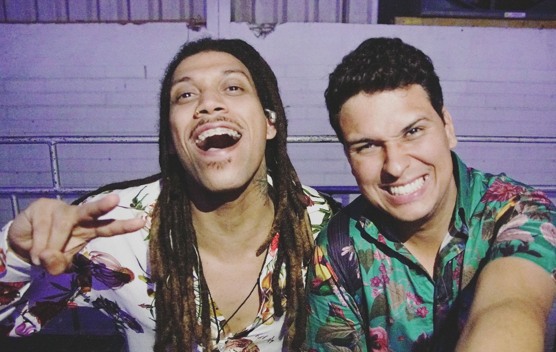 Arlis e Kayque Menezes, integrantes da banda mineira Sô Vibe