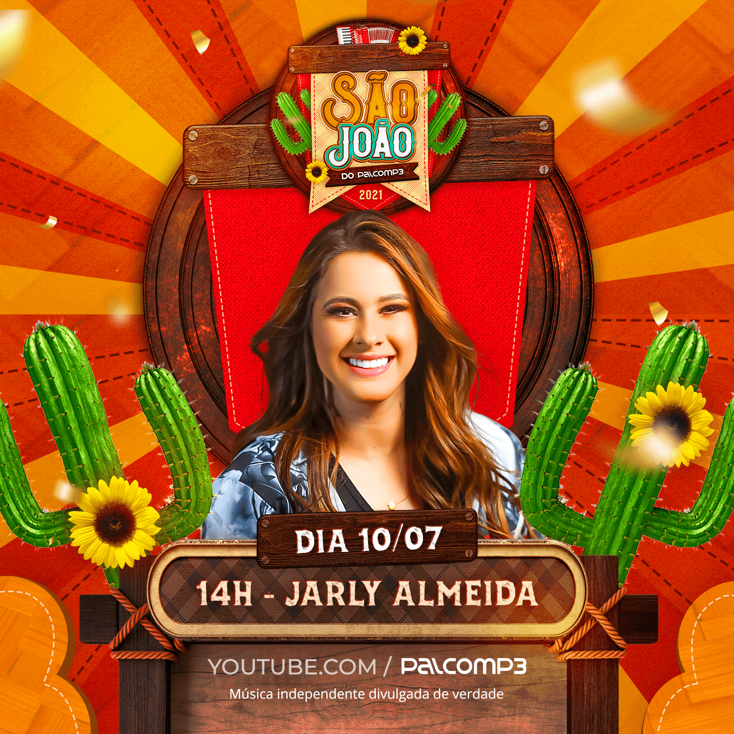 Jarly Almeida, atração do São João do Palco MP3