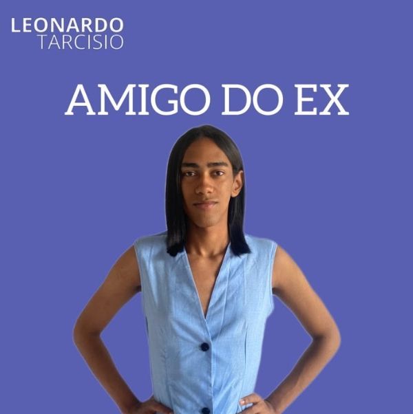 Portada del álbum "Amigo do Ex", de Leonardo Tarcisio