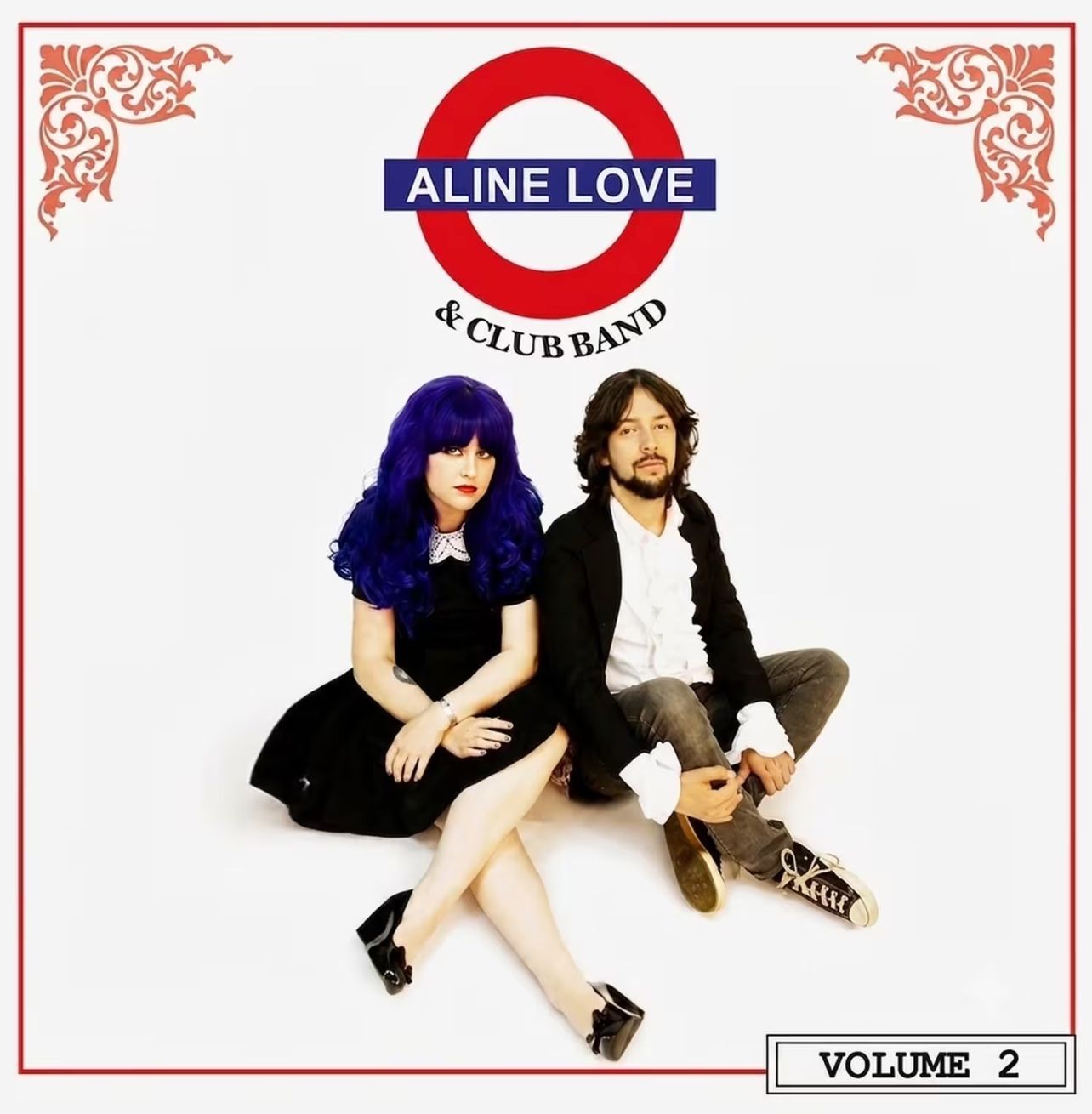 Capa do álbum "Volume 2", de Aline Love