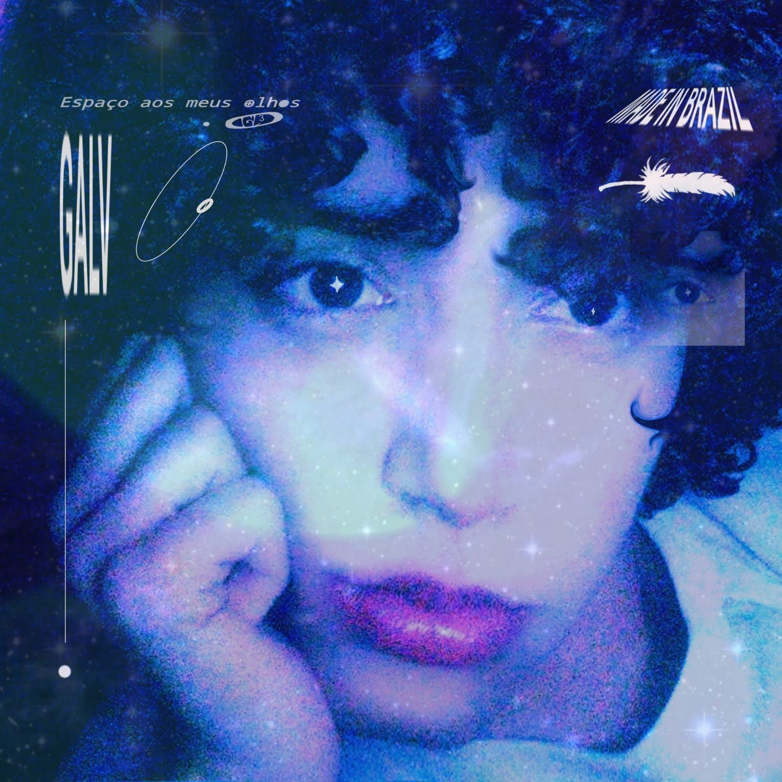 Capa do álbum "Espaço Aos Meus Olhos", de GALV