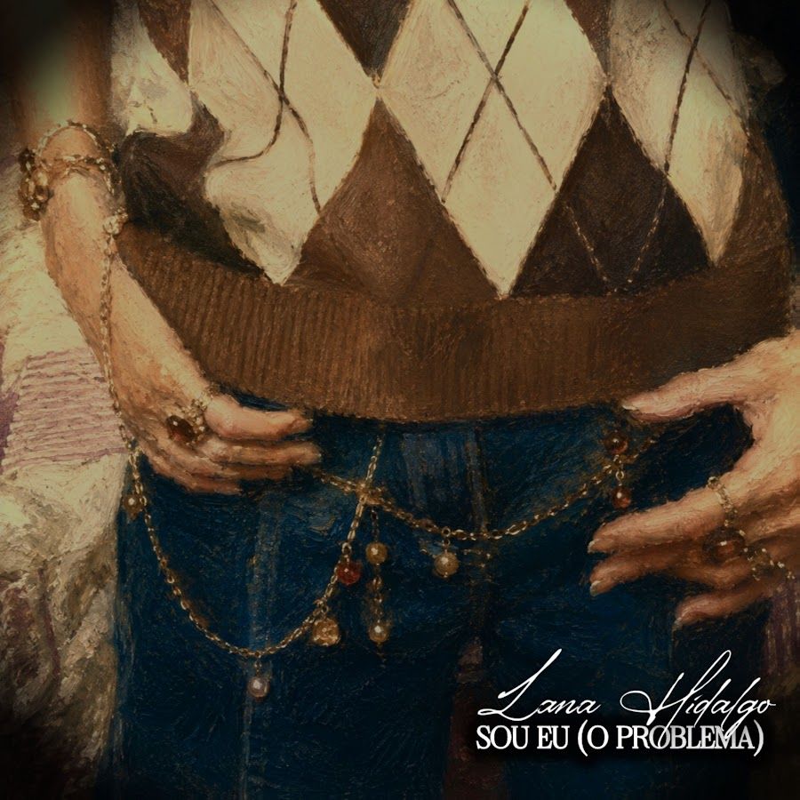 Capa do álbum "sou eu (o problema)", de Lana Hidalgo