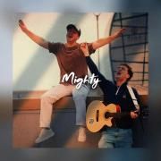Portada de Sencillo/EP "Mighty", de Saxby Twins