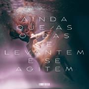 Capa do Álbum "Ainda Que As Ondas Se Levantem e Se Agitem", de BRENA_