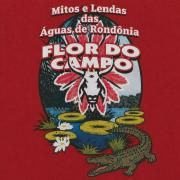 Capa do Álbum "Mitos e Lendas das Águas de Rondônia", de Boi Flor do Campo