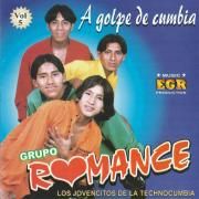 Portada de Álbum "A Golpe de Cumbia", de Grupo Romance