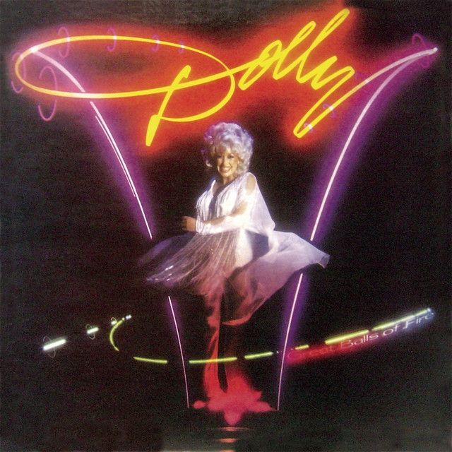Capa do álbum "Great Balls Of Fire", de Dolly Parton
