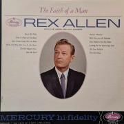 Portada de Álbum "The Faith Of A Man", de Rex Allen