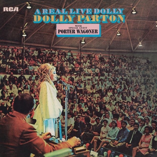 Capa do álbum "A Real Live Dolly", de Dolly Parton