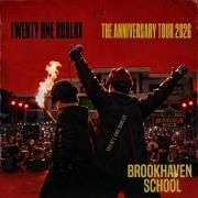 Capa do Single/EP "Twenty One Roblox – The Anniversary Tour 2026 (Live in Brookhaven School)", de Twenty One Roblox