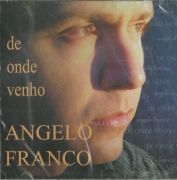 Portada de Álbum "De Onde Venho", de Ângelo Franco