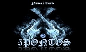 Portada de Álbum "Nunca É Tarde", de 5Pontos