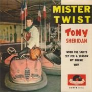Portada de Sencillo/EP "Mister Twist", de Tony Sheridan