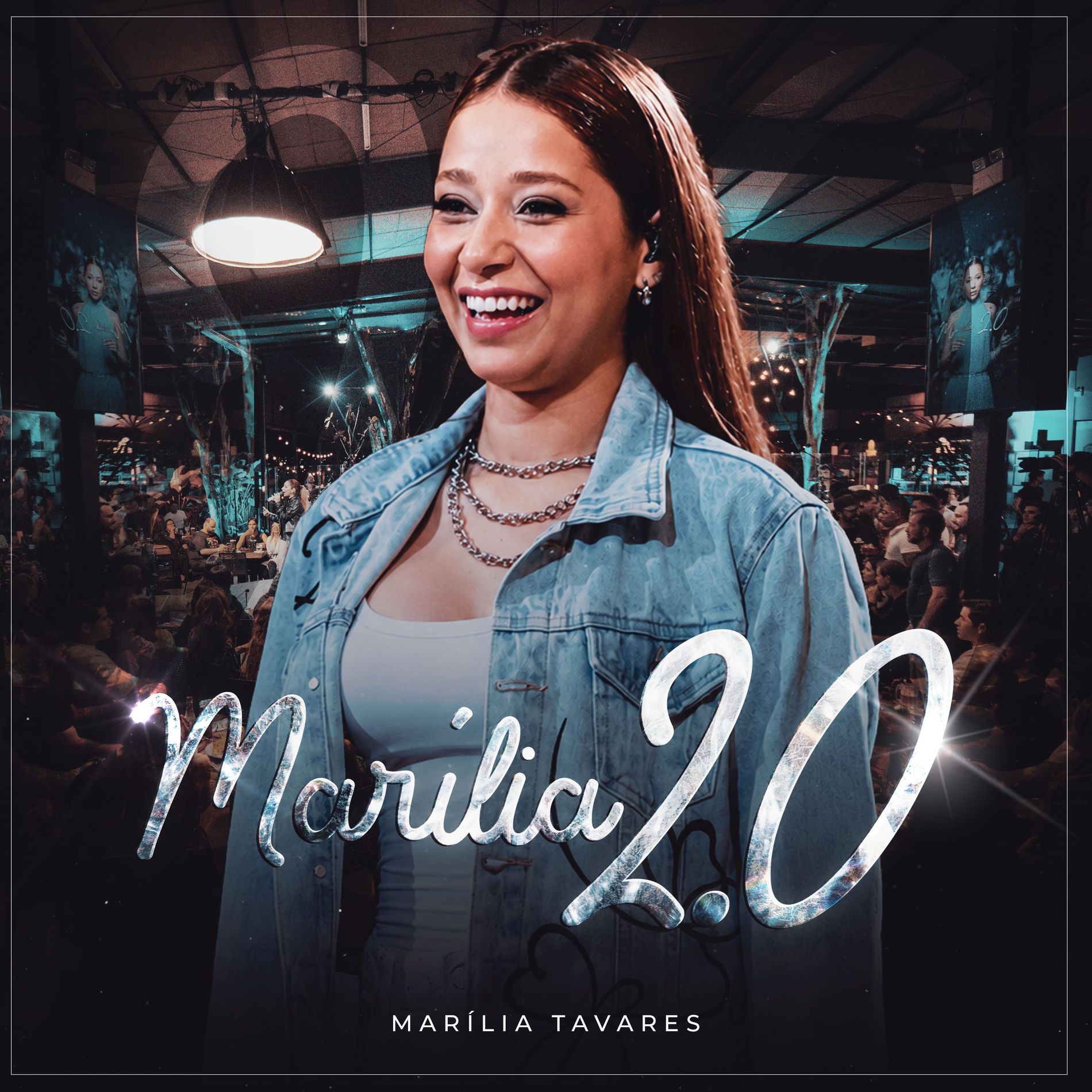 Capa do álbum "Marília 2.0 (Ao Vivo)", de Marília Tavares