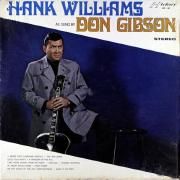 Hank Williams As Sung By Don Gibson}