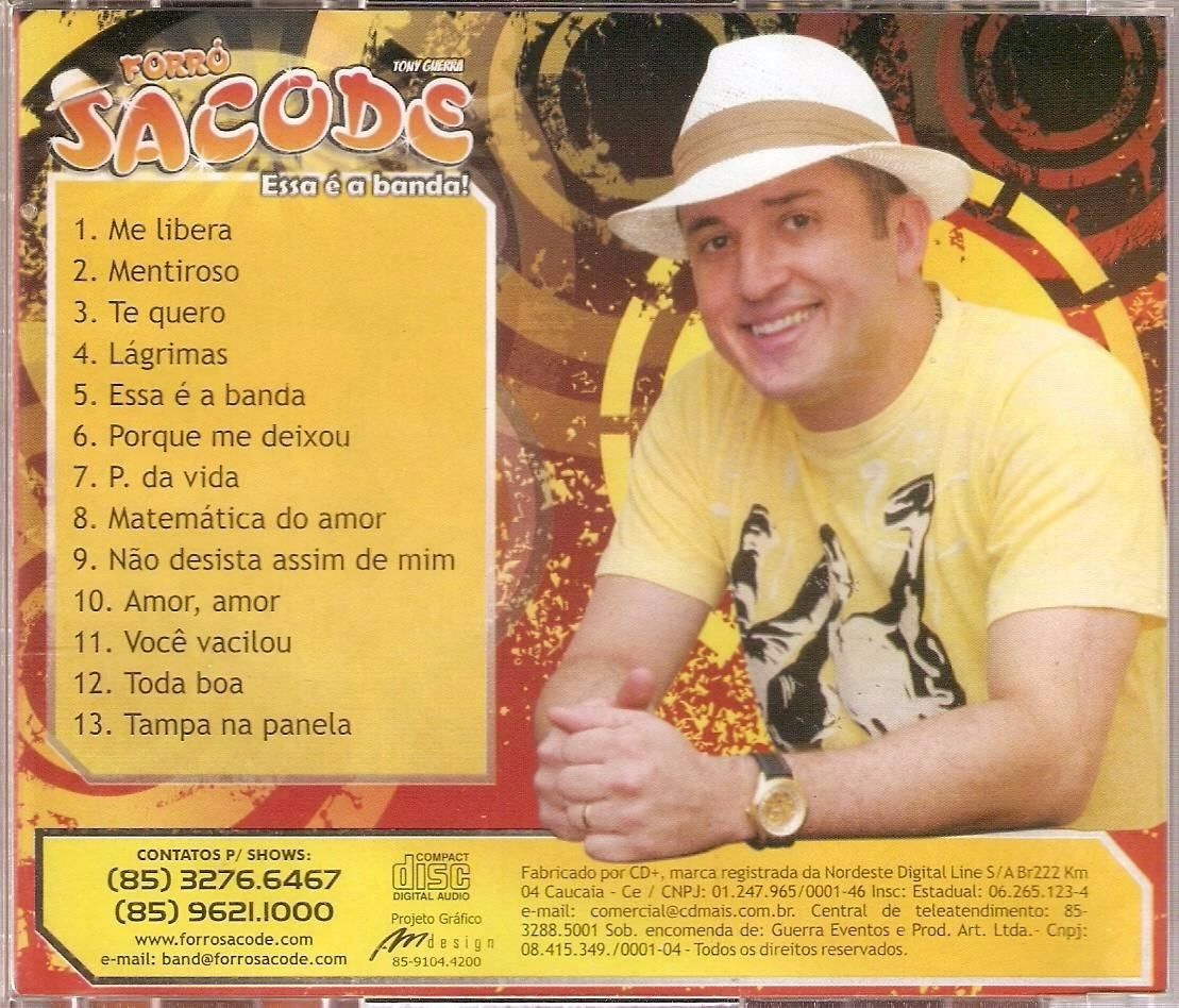 Eu Sou Safado  Álbum de Forró Sacode 