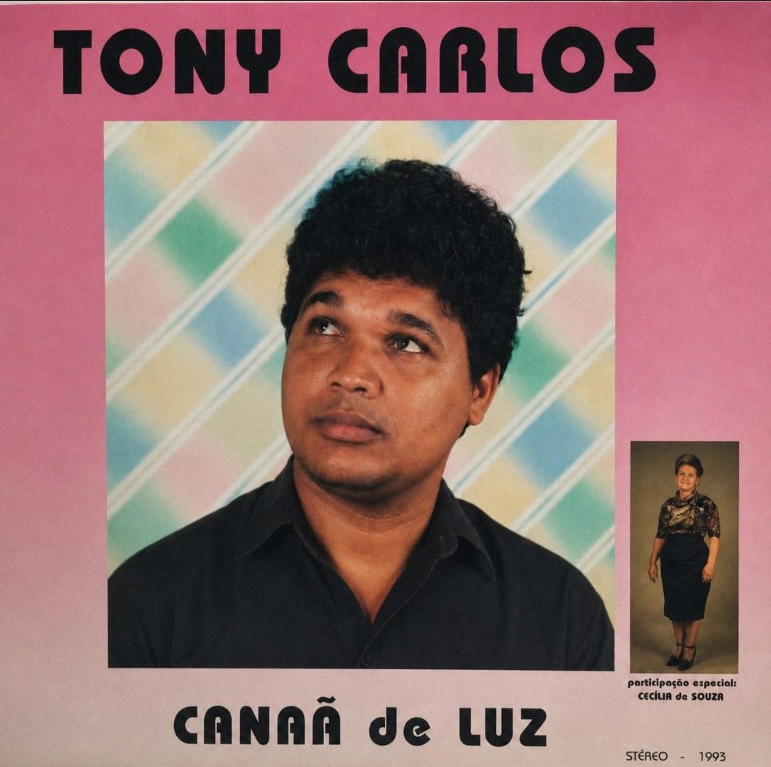 Capa do álbum "Canaã de Luz", de Tony Carlos