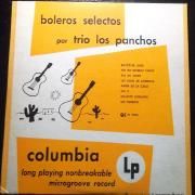 Portada de Álbum "Boleros Selectos", de Los Panchos